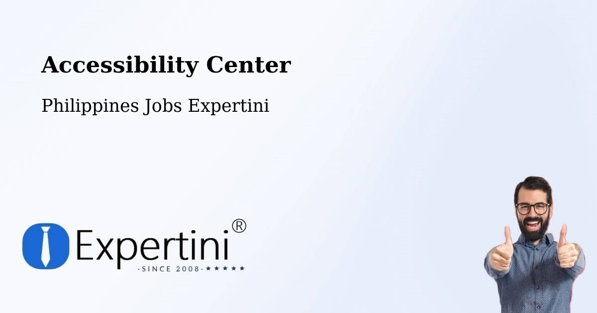 Accessibility Statement – Tambong - Philippines Jobs Expertini