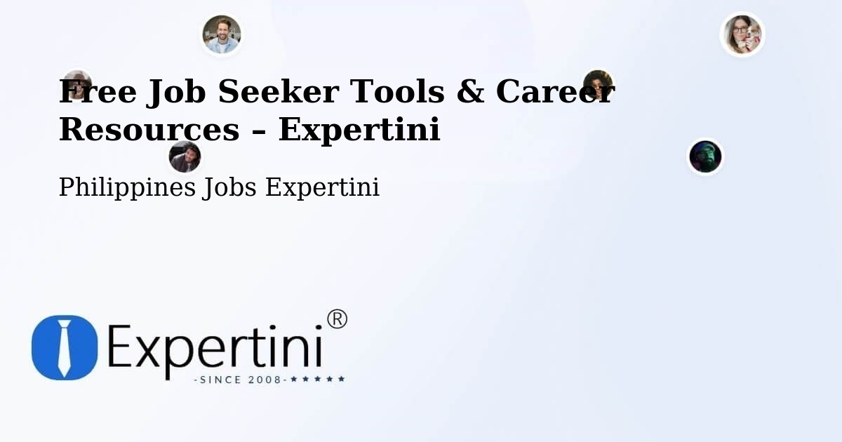 Free Job Seeker Tools & Career Resources – Tambong - Tambong, Philippines Jobs Expertini
