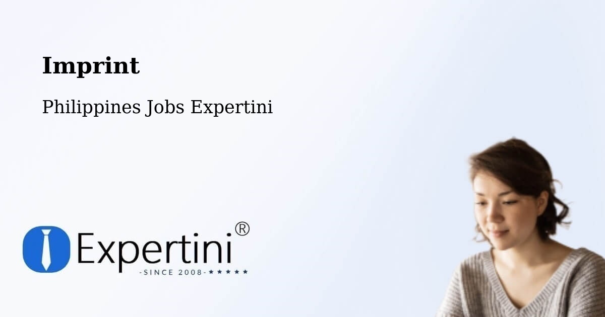 Imprint – Tambong - Philippines Jobs Expertini