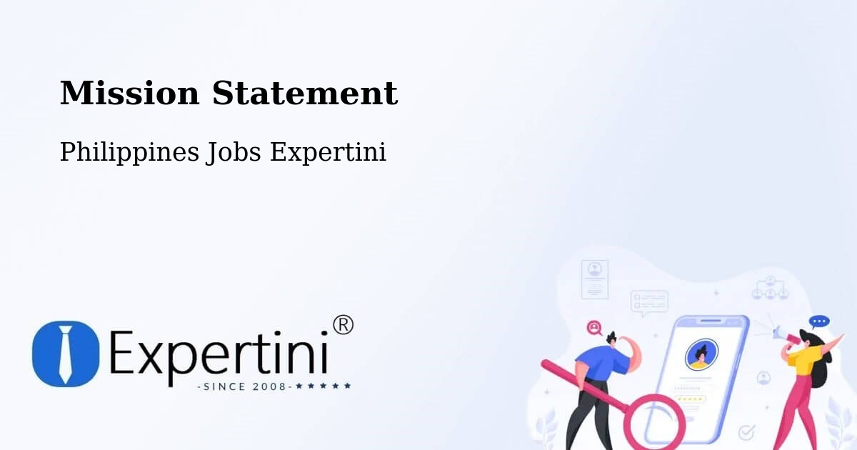 Corporate Mission – Tambong - Philippines Jobs Expertini