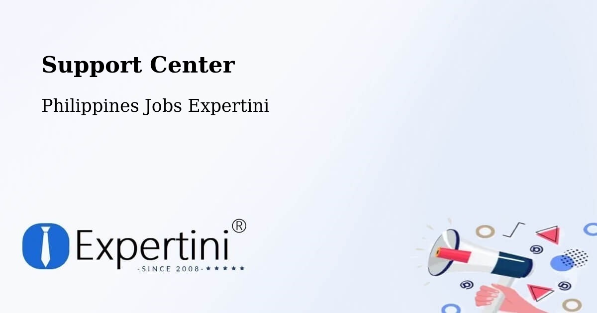 Support Services – Tambong - Philippines Jobs Expertini